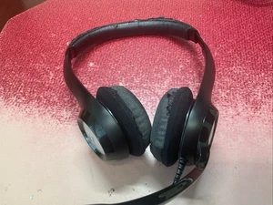 Logitech Wired USB Headset Padded Ear Chat Vol Control - Plastic Wear - Picture 1 of 5