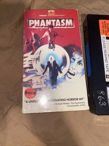 Phantasm VHS 1977 Original Horror Movie Box - 1984 - Classic Horror Film - Imagen 1 de 8