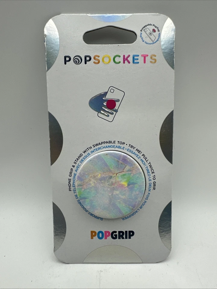 PopSockets Popgrip Series Swappable Phone Grip and Stand Opal