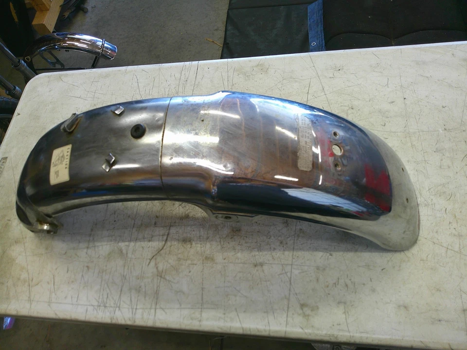 1972-74 本田 CB450 超级运动后挡泥板 无凹痕 — 第 1/4 张图片