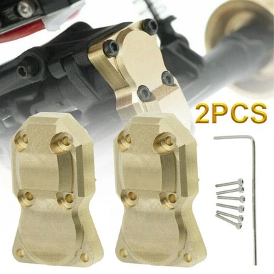 2*New Brass Front Rear Axle Diff Housing Cover For Axial SCX24 1/24 RC Crawler b - Image 1 of 4