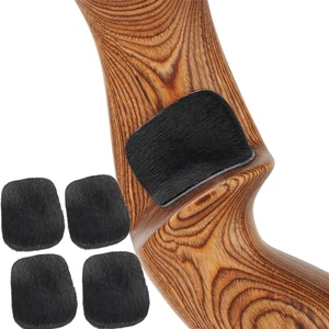 1/2/3/4PCS Horse Leather Archery Arrow Rests Recurve Bow Longbow Flatbow Hunting - Bild 1 von 15