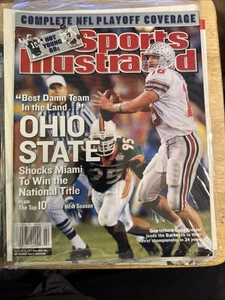 13. Januar 2003 Sports Illustrated COVER Featuring OSU Craig Krenzel - Bild 1 von 1