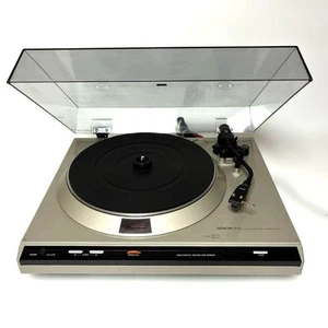 DENON DP-30L Direct Drive Record Player Turntable System Silver Used Vintage - Picture 1 of 16