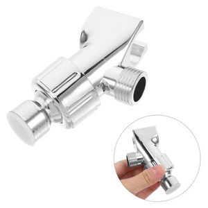 2er Set T-Stück Steckdosenhalterung höhenverstellbar Duschkopf Hand Wandstütze - Bild 1 von 12