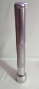 Torcia Vintage Mag-Lite 4D Cell Resistente Argento Mag Light 15" RETRO Torcia - Foto 1 di 11