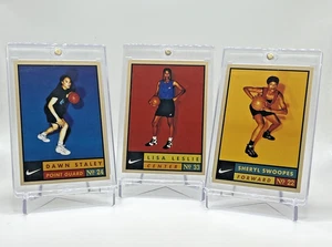 Lisa Leslie, Dawn Staley, Sheryl Swoopes Nike Promotional Cards - 33, 24, 22 - Picture 1 of 8