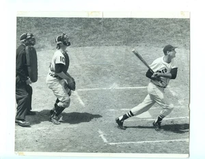 Original 30. Juni 1960 Ted Williams Red Sox Hits 504th Home Run 8 x 9 Draht Foto - Bild 1 von 2