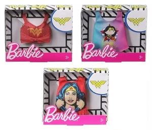 Barbie Fashions - Wonder Woman (set di 3) - vestito bambola, vestiti, vestito - Foto 1 di 5