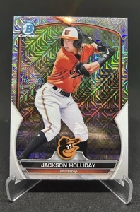 2023 Topps Bowman Chrome Prospects Jackson Holliday Mojo Refractor #BCP-20 - Bild 1 von 2