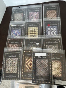 13 NUEVO Lote Mixto de Patrones de Costura de Edredón Glad Creations #3 - Imagen 1 de 14