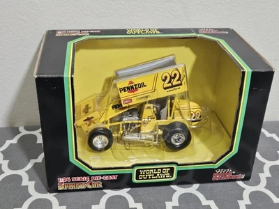 SIgned Box Racing Champions World Of Outlaws Sprint Car 22 Jac Haudenschild 1:24 - Image 1 of 4