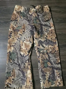 Goretex Rainwear Camo Lined Hunting Outdoor Drawstring Waist Mens 2XL Pants - Picture 1 of 23