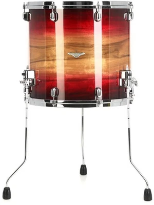 Tama Starclassic Maple Floor Tom - 16 x 18 inch - Ruby Pacific Walnut Burst with - Image 1 of 4