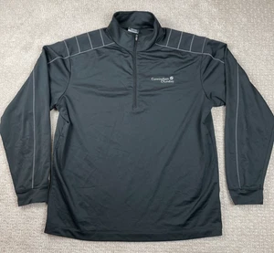 Nike Golf Pullover Herren Large schwarz 1/4 Zip Softshelljacke Wandern Outdoor - Bild 1 von 6