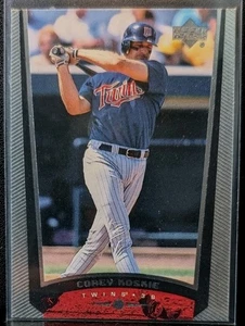 Upper Deck Corey Koskie 1999 novato año estadísticas #411 Minnesota Twins 3B (jc) - Imagen 1 de 2