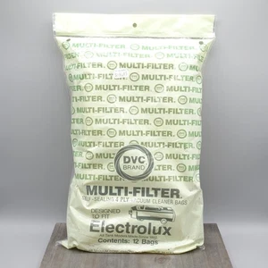 DVC Brand Multi-Filter SELF SEALING VACUUM BAGS Electrolux Tank Models 12 pack - Picture 1 of 4