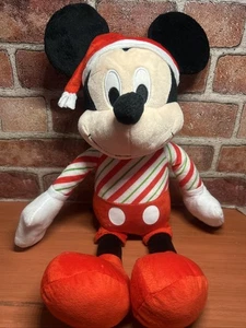 Christmas Holiday Disney Mickey Mouse 18 Zoll Plüschtier Stofftier - Bild 1 von 2