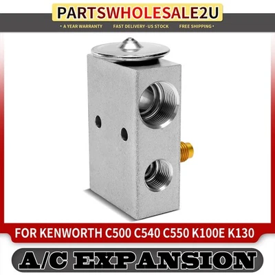 Válvula de expansión de aire acondicionado para Kenworth K100E K130 K150 T600A W900 C500 C540 C550 Foto 1 de 4