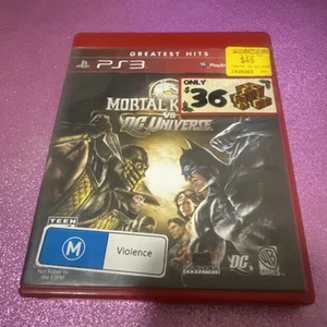 Mortal Kombat Vs DC Universe - Video Game Playstation 3 PS3 PAL GENUINE - Picture 1 of 3
