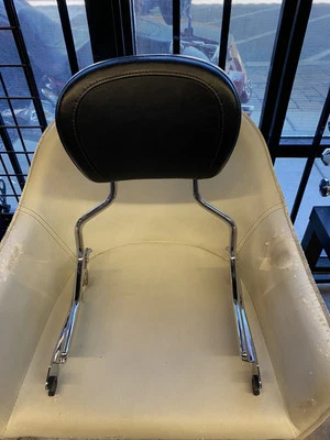 🔥18+ Harley-Davidson Softail Fat Boy Breakout Holdfast CHROME Sissy Bar 🔥 - Image 1 of 4