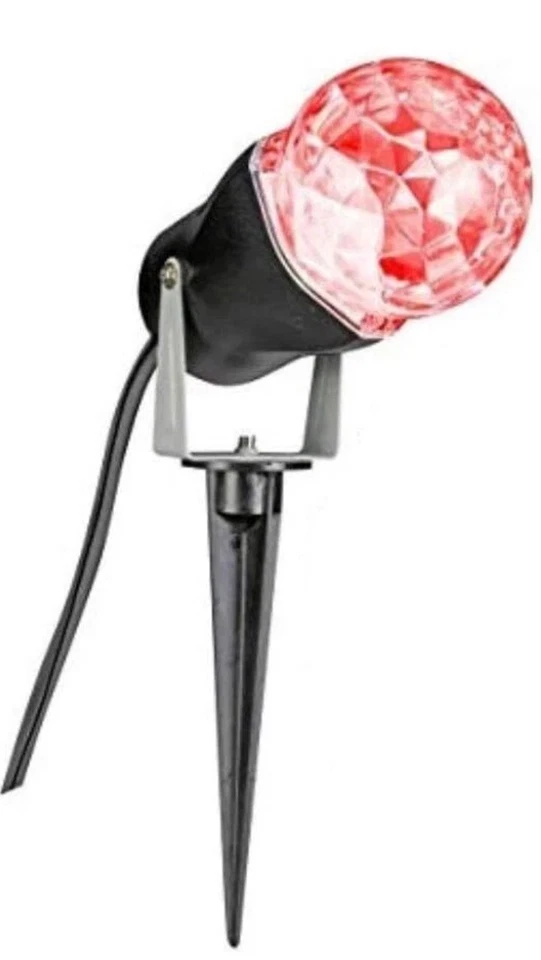 Gemmy Industries 0783902 Lightshow Kaleidoscope Red Projection Stake