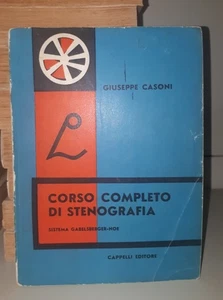 Giuseppe Casoni KOMPLETTER KURS MIT STENOGRAPHIE Methode Gabelsberger Noe - Hüte - Bild 1 von 14