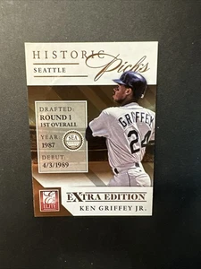 Ken Griffey Jr 2013 Elite Extra Edition Historic Picks #3 - Picture 1 of 3