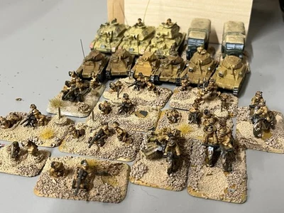 Lote pintado de aves de la Segunda Guerra Mundial, frente de batalla de aves África, llamas de guerra afrika de colección Foto 1 de 4