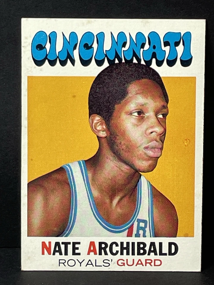 1971-72 Topps #29 Nate Archibald - Image 1 of 2