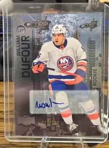 2023-24 Skybox Metal Universe Silver 254/399 William Dufour Rookie Auto RC - Bild 1 von 2