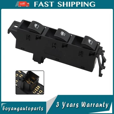 Master Power Window control Switch For BMW 325CI 2.5L 330CI 3.0L M3 3.2L 2002-06 - Imagem 1 de 4