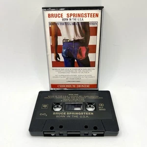 Bruce Springsteen - Born In The USA - Cassette Tape Vintage Retro Rear - Picture 1 of 3