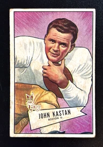 Vintage 1952 Bowman Small John Kastan #81 Rookie RC Boston University A3 - Bild 1 von 2