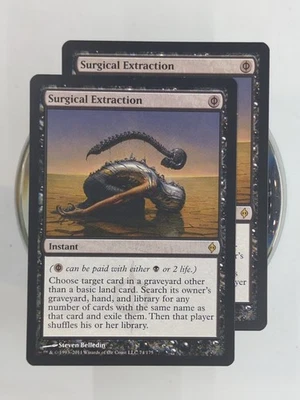 2x Surgical Extraction (74/180) New Phyrexia NM/LP Small Seller 💌 Free Shipping - Image 1 of 4