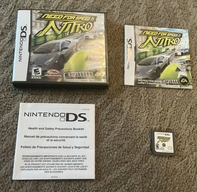 NEED FOR SPEED NITRO (DS, 2009) GAME COMPLETE with MANUAL - Image 1 of 3