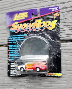 JOHNNY LIGHTNING 1/64 SHOW RODS GEORGE BARRIS FIREBALL 500 VARILLA PERSONALIZADA 303-88 F/S - Imagen 1 de 14