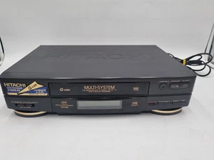 Hitachi VT-M448E VHS VCR PAL MESECAM NTSC Playback Video Player *No Remote* - Picture 1 of 6