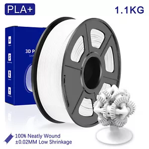 JAYO PLA+ Weiß Filament 1,1KG 1,75mm PLA Plus 3D Drucker Geringe Schrumpfung - Bild 1 von 9