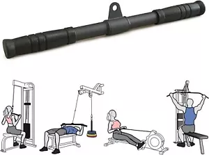 Straight Bar, Pull Down Bar 360 Rotating, Lat Pulldown Attachments Cable For Gym - Picture 1 of 1