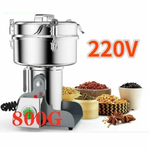800g Electric Grinder  Dry Food Grinding Machine Grains Spices Herbs Cereal Mill - Picture 1 of 11