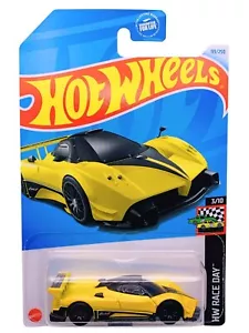 Hot Wheels 2024 HW Race Day Pagani Zonda R Car Yellow NEW HTD82 - Picture 1 of 8