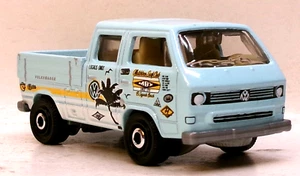 LOOSE 2021 MATCHBOX 1:64 BLUE VOLKSWAGEN TRANSPORTER CREW CAB from multipack - Picture 1 of 9