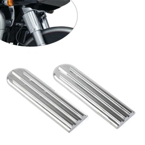 Accento forcella superiore per Harley FLHR Electra Glide Road King 2014-21 coppia - Foto 1 di 8