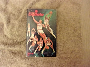 1977-78 WASHINGTON BULLETS MEDIA GUIDE Jahrbuch 1978 WESUNSELD ELVIN HAYES - Bild 1 von 23