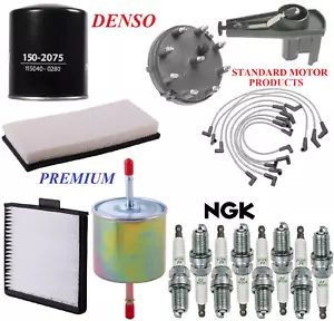 Tune Up Kit Filters Cap Wire Spark Plugs For FORD F-250 HD V8 5.8L 1997 - Bild 1 von 1