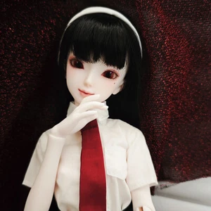 1/4 BJD bambola corpo giunta sfera in resina ragazza bifacciale nano fantasma umano set completo - Foto 1 di 10