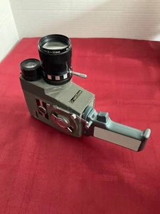 Crown EZS 8 Mm Movie Film Camera w/grip Vintage f-10 30mm 1.8 ZOOM lens japan  - Picture 1 of 8