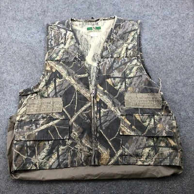 Vintage Game Winner Jacket Men Large Camo Full Zip Hunting Shooting Padded - Image 1 of 4