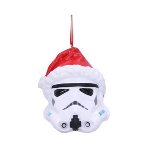 Nemesis Now Officially Licensed Stormtrooper Santa Hat Hanging Ornament 8.3cm - Picture 1 of 8